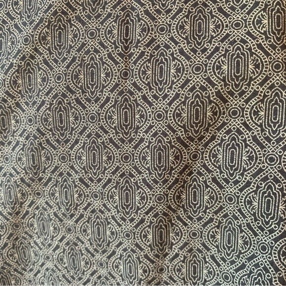 Tranquility Mayhem Mens Black Paisley Button Down Statement Cuff Shirt - XL - Picture 2 of 10